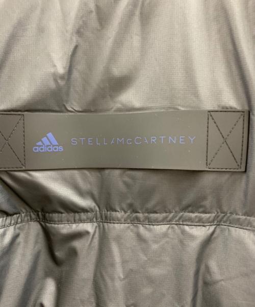 adidas（アディダス）adidas (アディダス) adidas（アディダス）ロングウインタージャケット グレー×ブルー サイズ:Lの古着・服飾アイテム