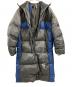 adidas (アディダス) adidas（アディダス）ロングウインタージャケット グレー×ブルー サイズ:L：15000円