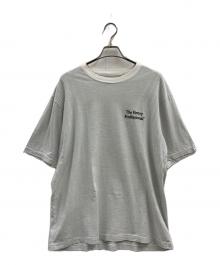 ENNOY（エンノイ）の古着「ENNOY　7分袖Tシャツ」｜ホワイト×ブラック