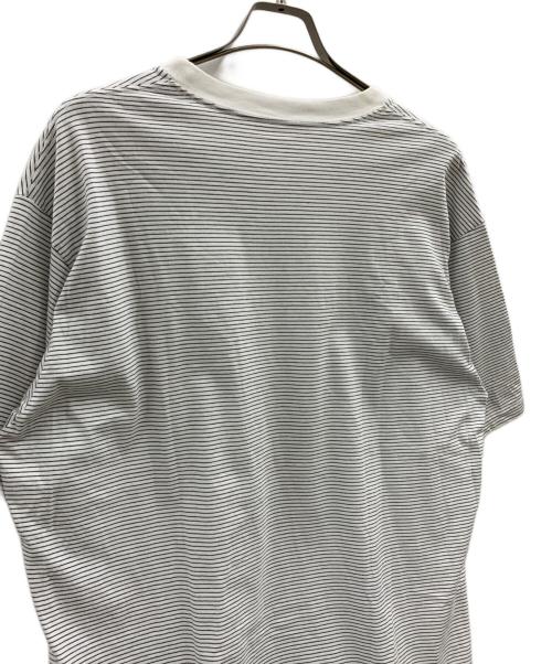 ENNOY（エンノイ）ENNOY (エンノイ) ENNOY　7分袖Tシャツ ホワイト×ブラック サイズ:XLの古着・服飾アイテム