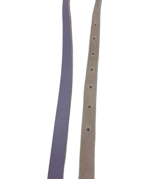 HENDER SCHEME（エンダースキーマ）Hender Scheme (エンダースキーマ) Hender Scheme（エンダースキーマ）レザーベルト ラベンダーの古着・服飾アイテム