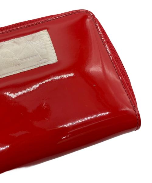 PORTER（ポーター）PORTER (ポーター) stussy (ステューシー) PORTER　stussy　2つ折り財布 レッドの古着・服飾アイテム