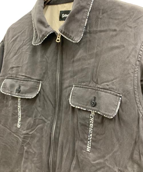 Schott（ショット）Schott (ショット) Schott　ジップジャケット グレー サイズ:Lの古着・服飾アイテム