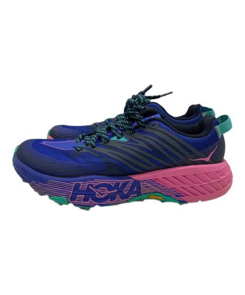 HOKAONEONE（ホカオネオネ）HOKAONEONE (ホカオネオネ) HOKAONEONE　ローカットスニーカー ネイビー×ピンク サイズ:24.5ｃｍの古着・服飾アイテム