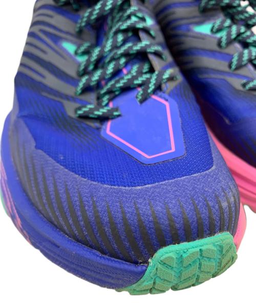 HOKAONEONE（ホカオネオネ）HOKAONEONE (ホカオネオネ) HOKAONEONE　ローカットスニーカー ネイビー×ピンク サイズ:24.5ｃｍの古着・服飾アイテム