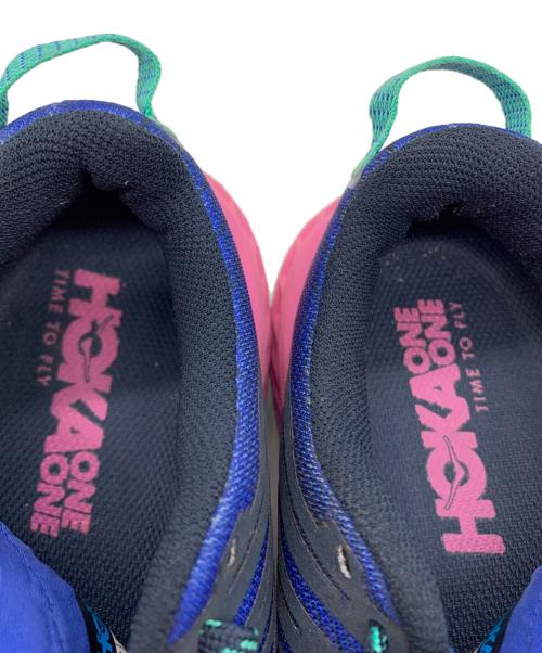 HOKAONEONE（ホカオネオネ）HOKAONEONE (ホカオネオネ) HOKAONEONE　ローカットスニーカー ネイビー×ピンク サイズ:24.5ｃｍの古着・服飾アイテム