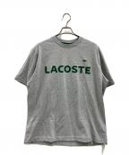 LACOSTEラコステ）の古着「LACOSTE　半袖Tシャツ」｜グレー