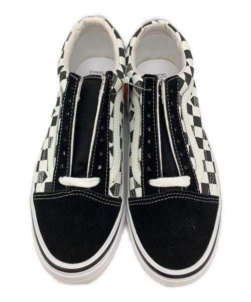 VANS VAULT（バンズボルト）VANS VAULT (バンズボルト) DOVER STREET MARKET (ドーバー ストリート マーケット) VANS VAULT　	DOVER STREET MARKETスニーカー ブラック×ホワイト サイズ:25㎝ 未使用品の古着・服飾アイテム