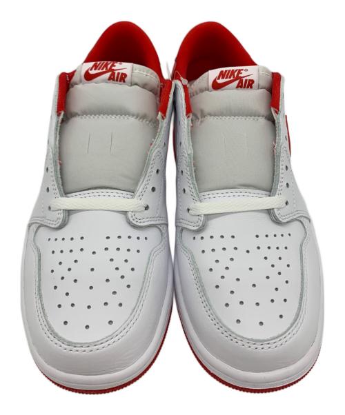 NIKE（ナイキ）NIKE (ナイキ) NIKE 	Air Jordan 1 Retro Low OG スニーカー ホワイト×レッド サイズ:28.5ｃｍ 未使用品の古着・服飾アイテム