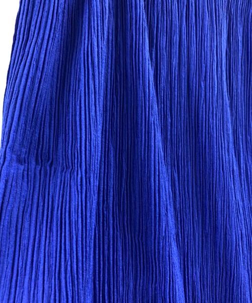 ISSEY MIYAKE（イッセイミヤケ）ISSEY MIYAKE (イッセイミヤケ) ISSEY MIYAKE　プリーツスカート ブルー サイズ:3の古着・服飾アイテム
