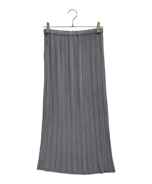 ISSEY MIYAKE（イッセイミヤケ）ISSEY MIYAKE (イッセイミヤケ) ISSEY MIYAKE プリーツスカート グレー サイズ:2の古着・服飾アイテム