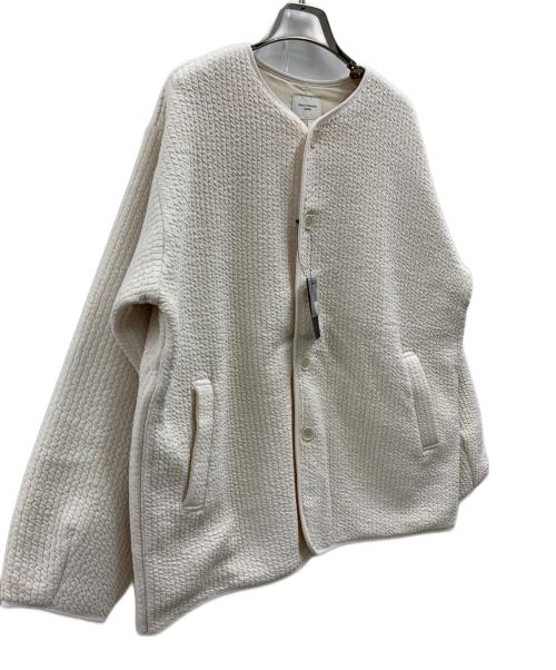 URBAN RESEARCH DOORS（アーバンリサーチドアーズ）URBAN RESEARCH DOORS (アーバンリサーチドアーズ) URBAN RESEARCH DOORS　キルトノーカラージャケット ベージュ サイズ:M 未使用品の古着・服飾アイテム