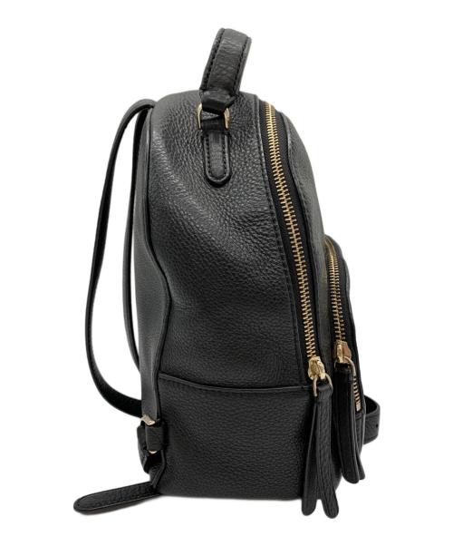 Kate Spade（ケイトスペード）Kate Spade (ケイトスペード) Kate Spade　ミニリュック ブラック×ゴールドの古着・服飾アイテム