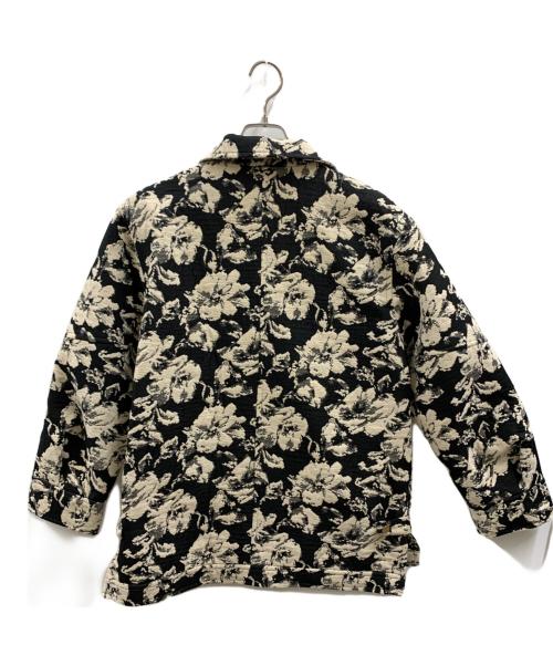 UNITED TOKYO（ユナイテッドトーキョー）UNITED TOKYO (ユナイテッドトーキョー) UNITED TOKYO ジップジャケット ブラック×ベージュ サイズ:FREEの古着・服飾アイテム