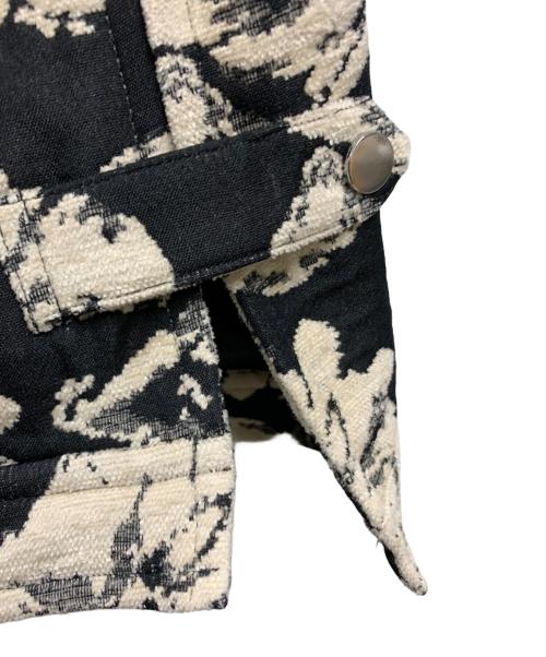 UNITED TOKYO（ユナイテッドトーキョー）UNITED TOKYO (ユナイテッドトーキョー) UNITED TOKYO ジップジャケット ブラック×ベージュ サイズ:FREEの古着・服飾アイテム