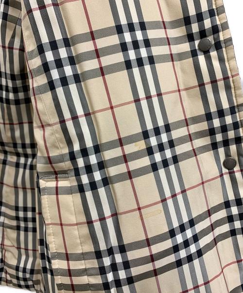 BURBERRY LONDON（バーバリーロンドン）BURBERRY LONDON (バーバリーロンドン) BURBERRY LONDON　リバーシブルダウンベスト ベージュ×ブラウン サイズ:9の古着・服飾アイテム