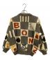 BONZO (ボンゾ) BONZO 厚手ニット グレー×オフホワイト サイズ:FREE：5000円