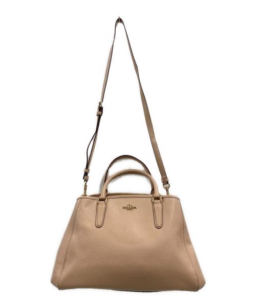 COACH（コーチ）COACH (コーチ) COACH　2WAYバッグ ピンクの古着・服飾アイテム