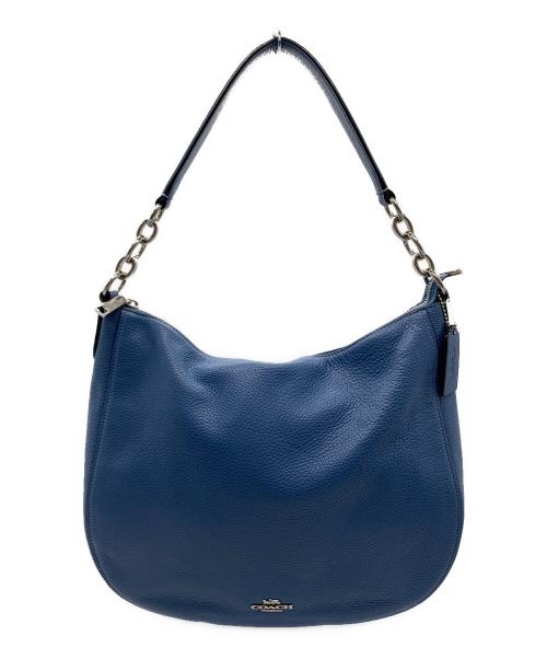 COACH（コーチ）COACH (コーチ) COACH　ショルダーバッグ ブルーの古着・服飾アイテム
