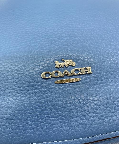 COACH（コーチ）COACH (コーチ) COACH　ショルダーバッグ ブルーの古着・服飾アイテム
