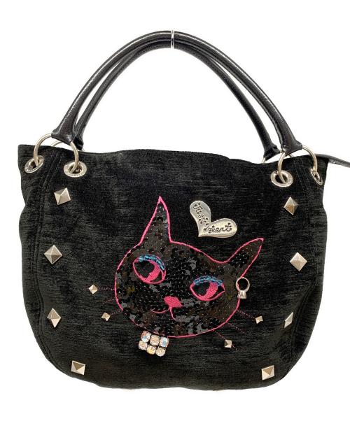 Think Bee!（シンクビー!）Think Bee! (シンクビー!) Think Bee!　ハンドバッグ ブラックの古着・服飾アイテム