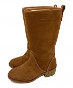 COACHコーチ）の古着「COACH　スウェードロングブーツ」｜ブラウン