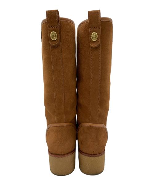COACH（コーチ）COACH (コーチ) COACH　スウェードロングブーツ ブラウン サイズ:38の古着・服飾アイテム