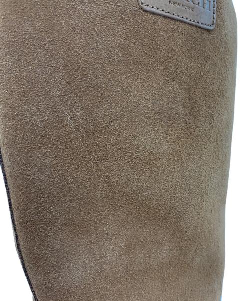COACH（コーチ）COACH (コーチ) COACH　スウェードロングブーツ ブラウン サイズ:38の古着・服飾アイテム