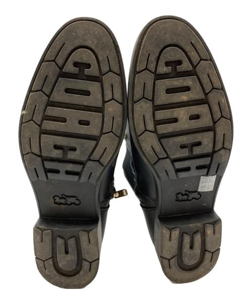 COACH（コーチ）COACH (コーチ) COACH　ロングブーツ ブラック サイズ:38.5の古着・服飾アイテム