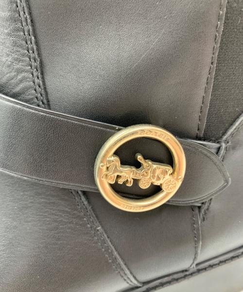 COACH（コーチ）COACH (コーチ) COACH　ロングブーツ ブラック サイズ:38.5の古着・服飾アイテム