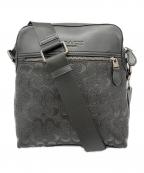 COACHコーチ）の古着「COACH　ショルダーバッグ」｜ブラック