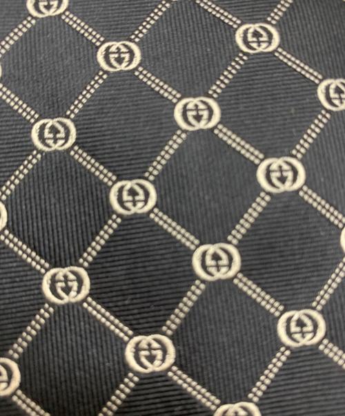 GUCCI（グッチ）GUCCI (グッチ) GUCCI　ネクタイ ブラック サイズ:８×148の古着・服飾アイテム