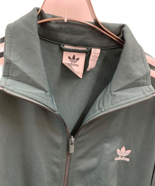 adidas（アディダス）adidas (アディダス) adidas　トラックジャケット グリーン サイズ:XLの古着・服飾アイテム
