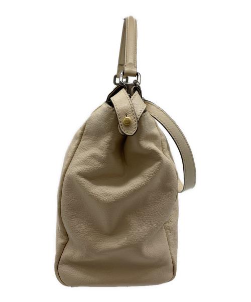 FENDI（フェンディ）FENDI (フェンディ) FENDI　ピーカブー　2WAYバッグ アイボリーの古着・服飾アイテム