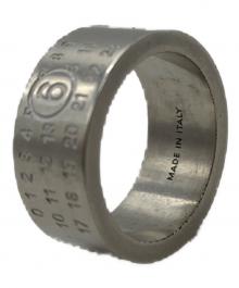 MM6 Maison Margiela（エムエムシックスメゾンマルジェラ）の古着「MM6 Maison Margiela　リング」｜シルバーカラー