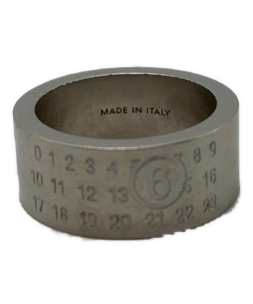 MM6 Maison Margiela（エムエムシックスメゾンマルジェラ）MM6 Maison Margiela (エムエムシックスメゾンマルジェラ) MM6 Maison Margiela　リング シルバーカラー サイズ:9～10号程度の古着・服飾アイテム