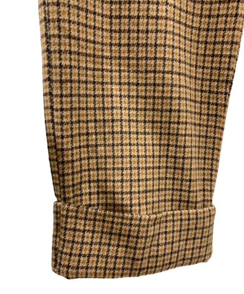 ZARA（ザラ）ZARA (ザラ) Harry Lambert (ハリー・ランバート) ZARA　harry lambert　ウールパンツ ブラウン サイズ:SIZE 40の古着・服飾アイテム