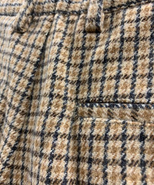 ZARA（ザラ）ZARA (ザラ) Harry Lambert (ハリー・ランバート) ZARA　harry lambert　ウールパンツ ブラウン サイズ:SIZE 40の古着・服飾アイテム