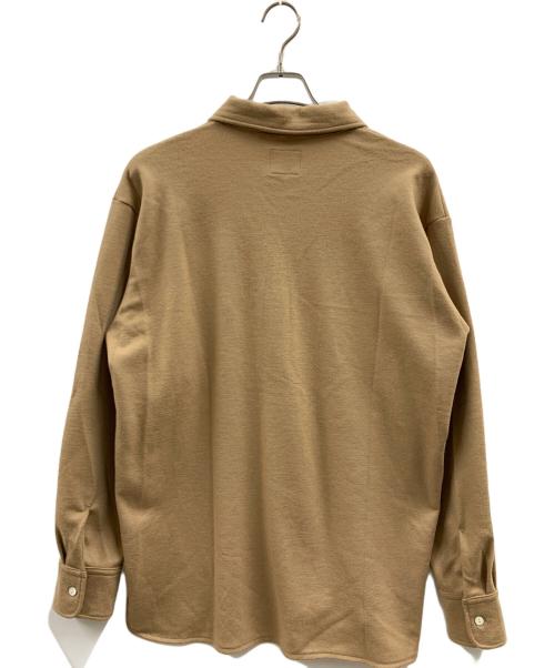 HELLY HANSEN（ヘリーハンセン）HELLY HANSEN (ヘリーハンセン) RHC Ron Herman (アールエイチシー ロンハーマン) HELLY HANSEN　RHC Ron Herman　長袖シャツ ベージュ サイズ:Mの古着・服飾アイテム