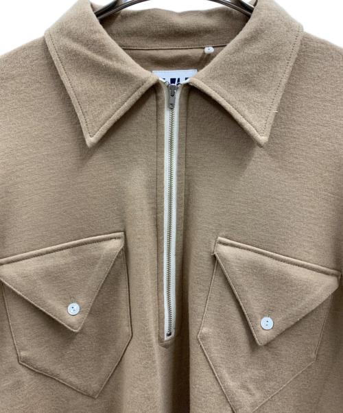 HELLY HANSEN（ヘリーハンセン）HELLY HANSEN (ヘリーハンセン) RHC Ron Herman (アールエイチシー ロンハーマン) HELLY HANSEN　RHC Ron Herman　長袖シャツ ベージュ サイズ:Mの古着・服飾アイテム