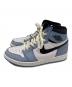NIKE (ナイキ) NIKE　ハイカットスニーカー ブルー×ブラック サイズ:25㎝：8000円