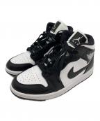 NIKEナイキ）の古着「NIKE　ハイカットスニーカー」｜ホワイト×ブラック