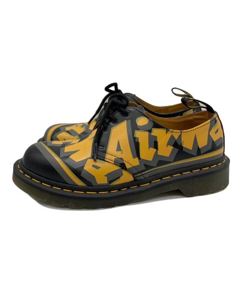 Dr.Martens（ドクターマーチン）Dr.Martens (ドクターマーチン) Dr.Martens　ブーツ ブラック×イエロー サイズ:25㎝の古着・服飾アイテム