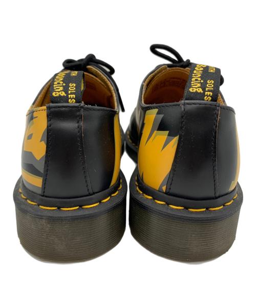 Dr.Martens（ドクターマーチン）Dr.Martens (ドクターマーチン) Dr.Martens　ブーツ ブラック×イエロー サイズ:25㎝の古着・服飾アイテム