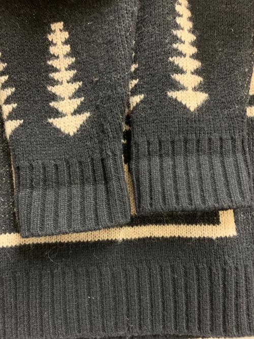 B:MING by BEAMS（ビーミングバイビームス）B:MING by BEAMS (ビーミングバイビームス) PENDLETON (ペンドルトン) B:MING by BEAMS　PENDLETON　厚手ニット ブラック サイズ:Sの古着・服飾アイテム