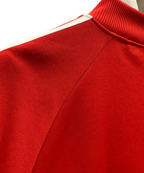adidas（アディダス）adidas (アディダス) adidas　トラックジャケット レッド×ホワイト サイズ:Lの古着・服飾アイテム