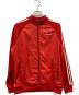 adidas（アディダス）の古着「adidas　トラックジャケット」｜レッド×ホワイト