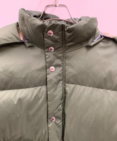 CAMP 7（キャンプ７）CAMP 7 (キャンプ７) CAMP 7　レトロダウンジャケット グリーン サイズ:Lの古着・服飾アイテム
