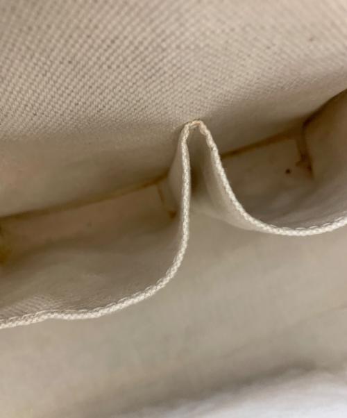 GUCCI（グッチ）GUCCI (グッチ) GUCCI レザーハンドバッグ ブラックの古着・服飾アイテム