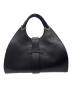 GUCCI (グッチ) GUCCI レザーハンドバッグ ブラック：40000円
